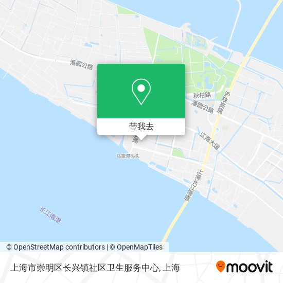 上海市崇明区长兴镇社区卫生服务中心地图