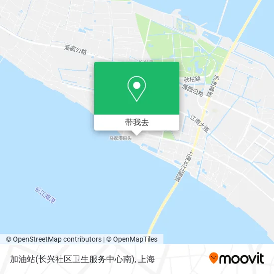 加油站(长兴社区卫生服务中心南)地图