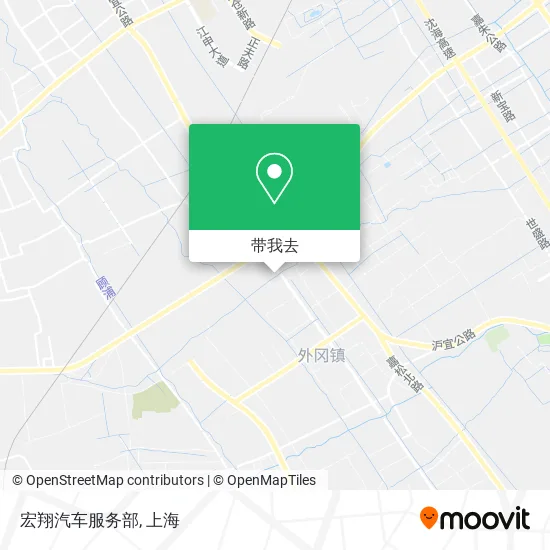 宏翔汽车服务部地图