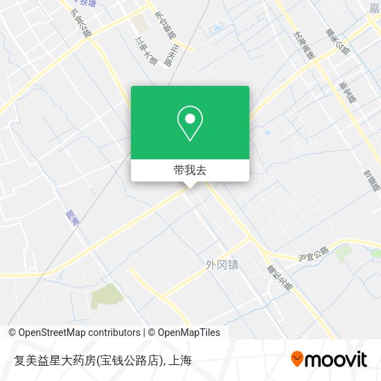 复美益星大药房(宝钱公路店)地图