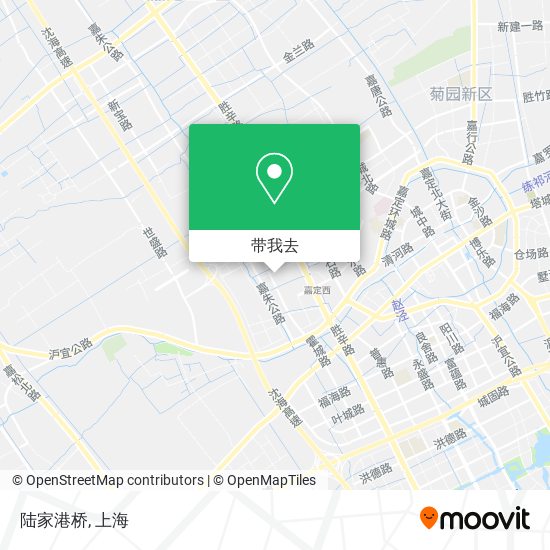 陆家港桥地图