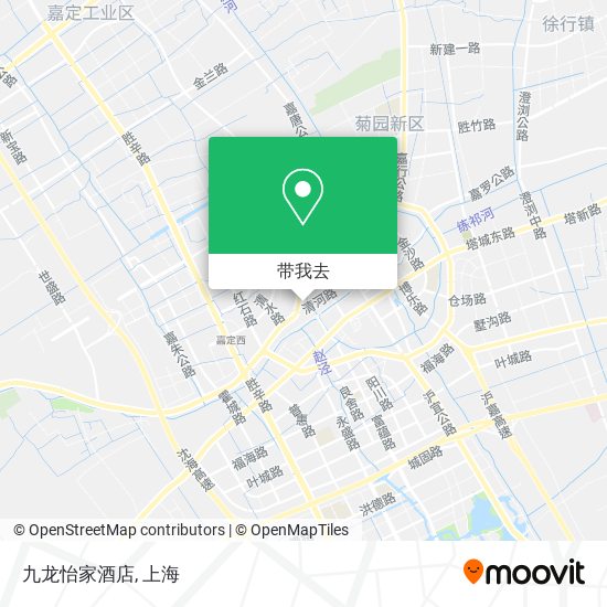 九龙怡家酒店地图
