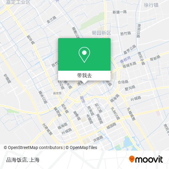 品海饭店地图