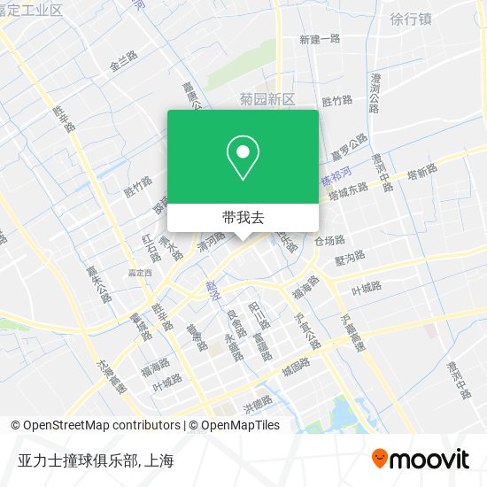 亚力士撞球俱乐部地图