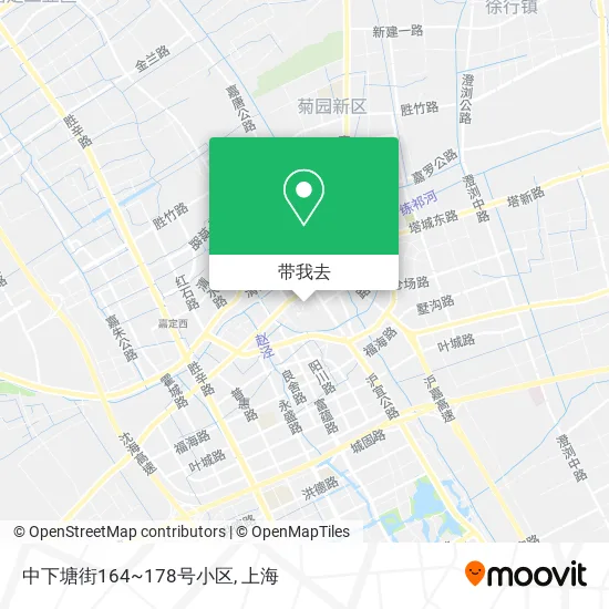 中下塘街164~178号小区地图