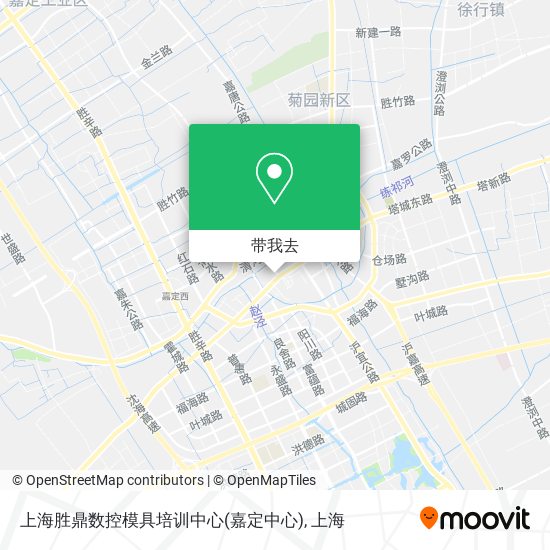 上海胜鼎数控模具培训中心(嘉定中心)地图