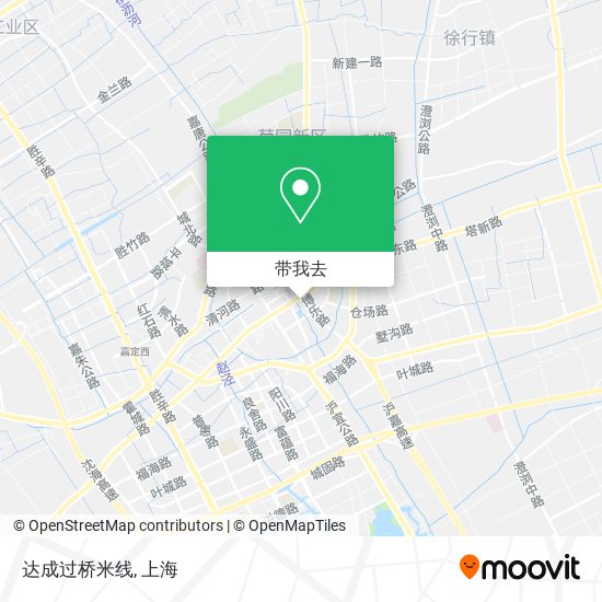 达成过桥米线地图