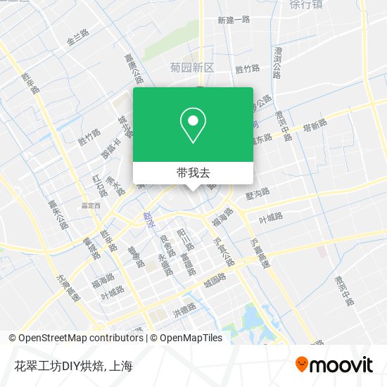 花翠工坊DIY烘焙地图