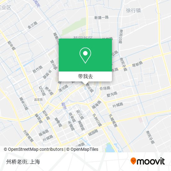 州桥老街地图