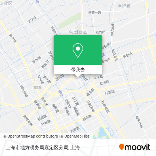 上海市地方税务局嘉定区分局地图