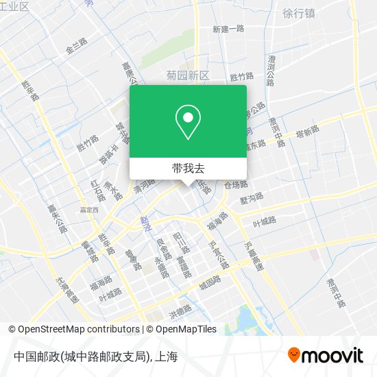 中国邮政(城中路邮政支局)地图