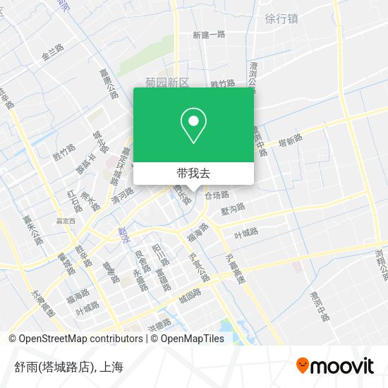 舒雨(塔城路店)地图
