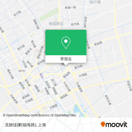 克丽缇娜(福海路)地图