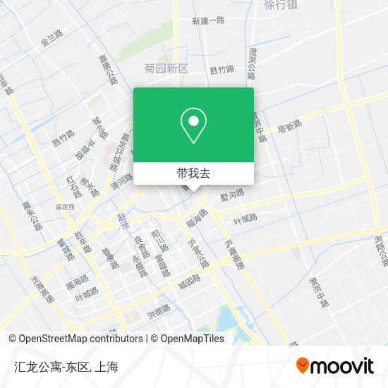 汇龙公寓-东区地图