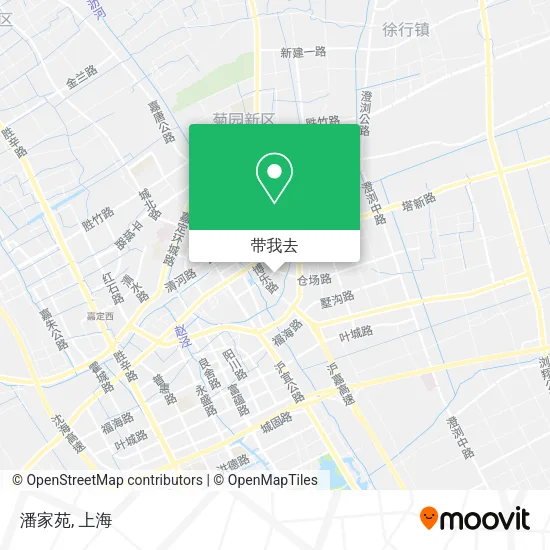 潘家苑地图