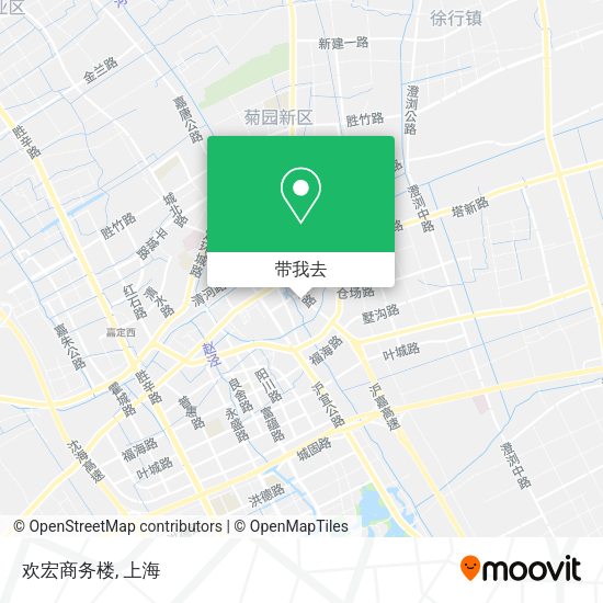 欢宏商务楼地图