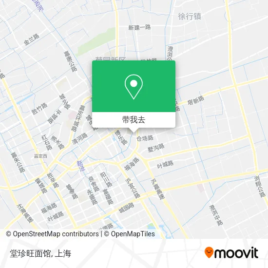 堂珍旺面馆地图