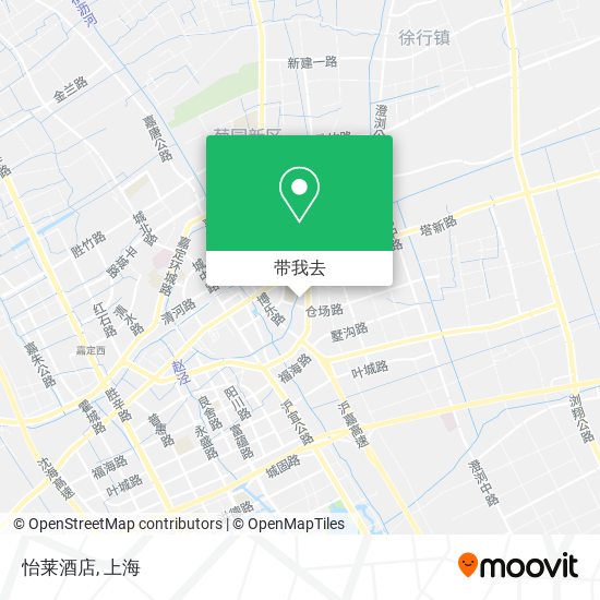 怡莱酒店地图