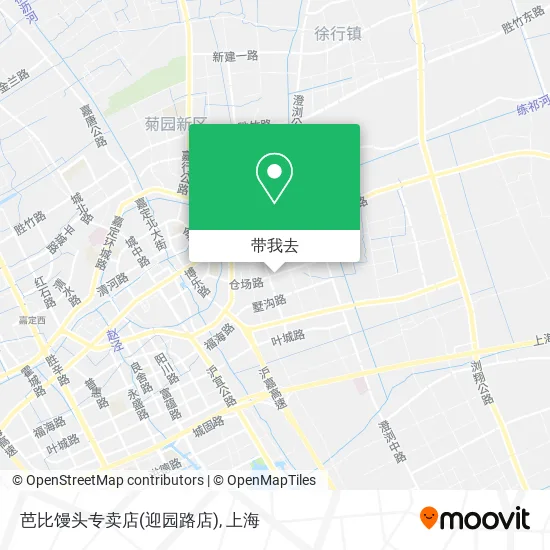 芭比馒头专卖店(迎园路店)地图