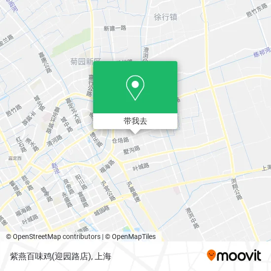 紫燕百味鸡(迎园路店)地图