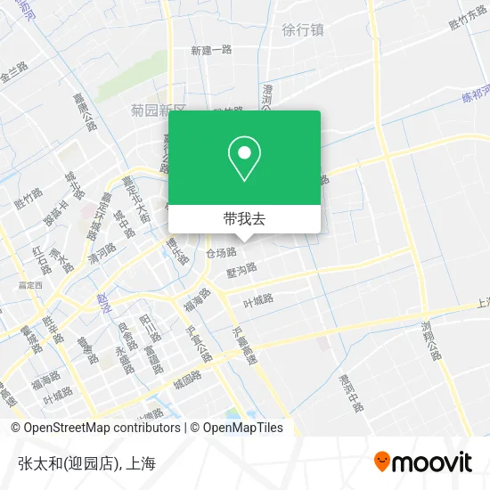 张太和(迎园店)地图