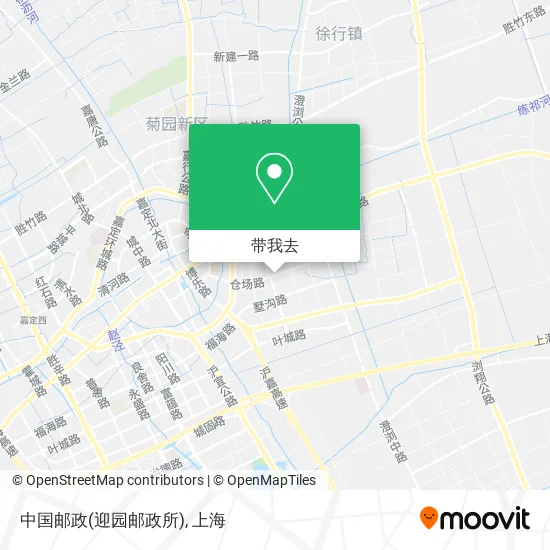 中国邮政(迎园邮政所)地图