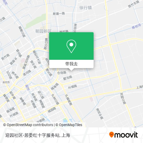迎园社区-居委红十字服务站地图