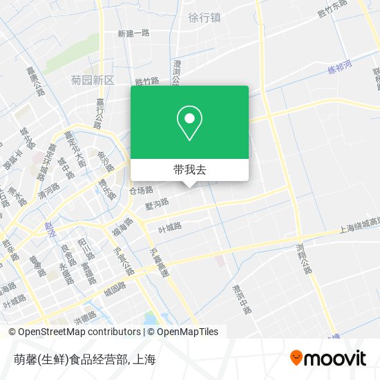 萌馨(生鲜)食品经营部地图