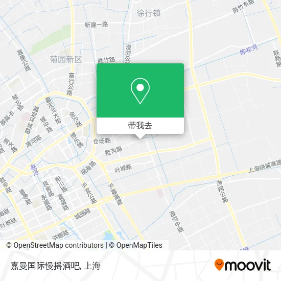 嘉曼国际慢摇酒吧地图