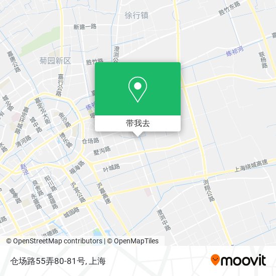 仓场路55弄80-81号地图
