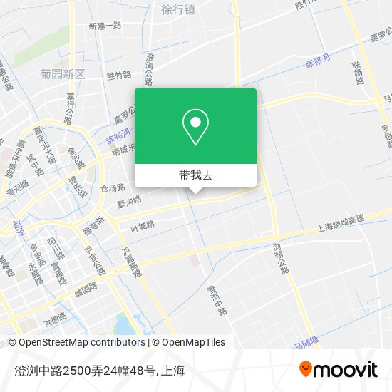 澄浏中路2500弄24幢48号地图