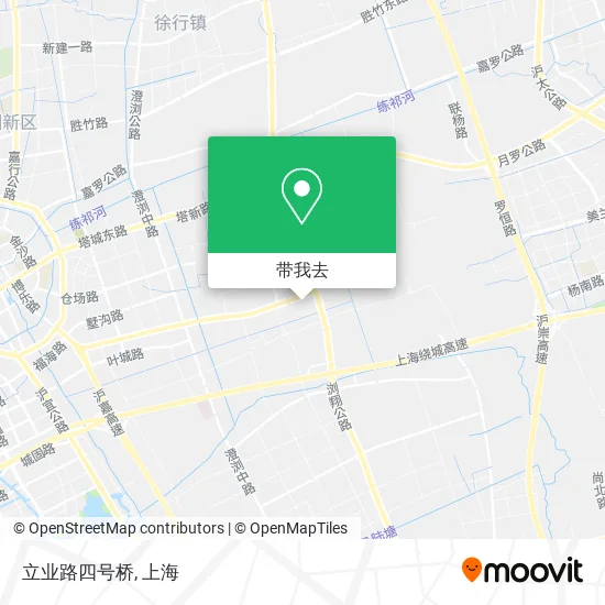 立业路四号桥地图
