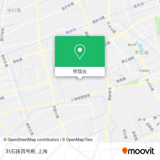 刘石路四号桥地图