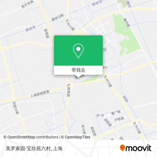 美罗家园-宝欣苑六村地图