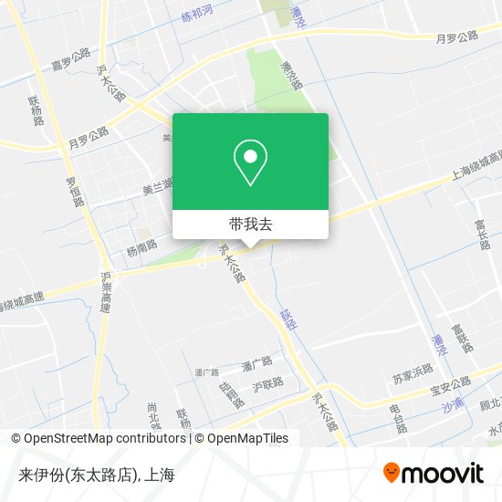 来伊份(东太路店)地图