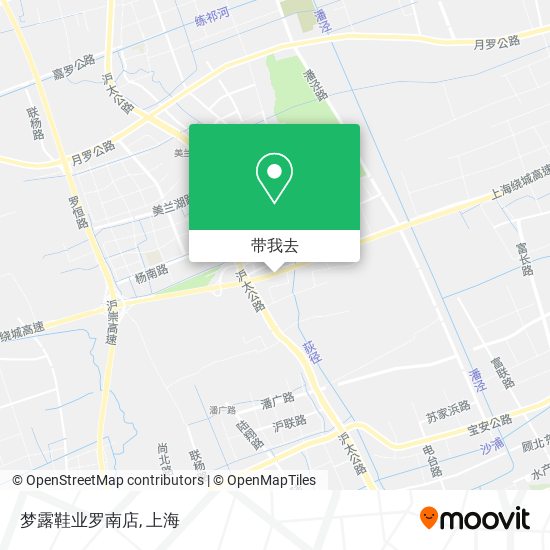 梦露鞋业罗南店地图