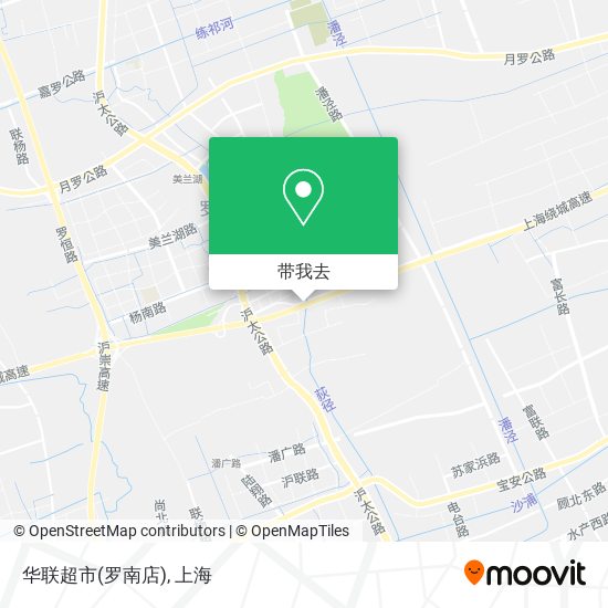 华联超市(罗南店)地图
