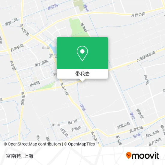富南苑地图