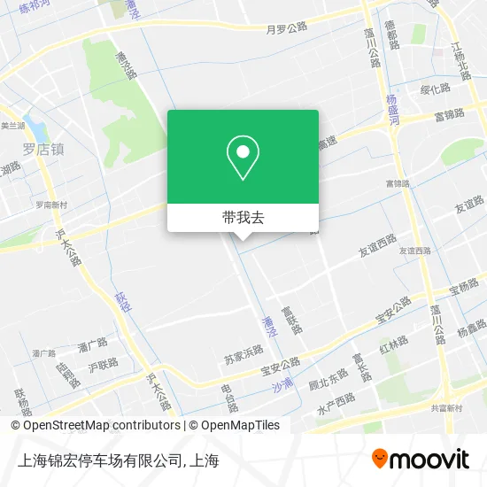 上海锦宏停车场有限公司地图