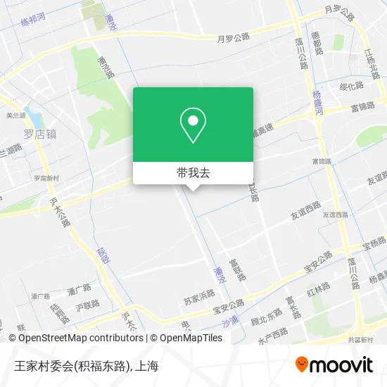 王家村委会(积福东路)地图