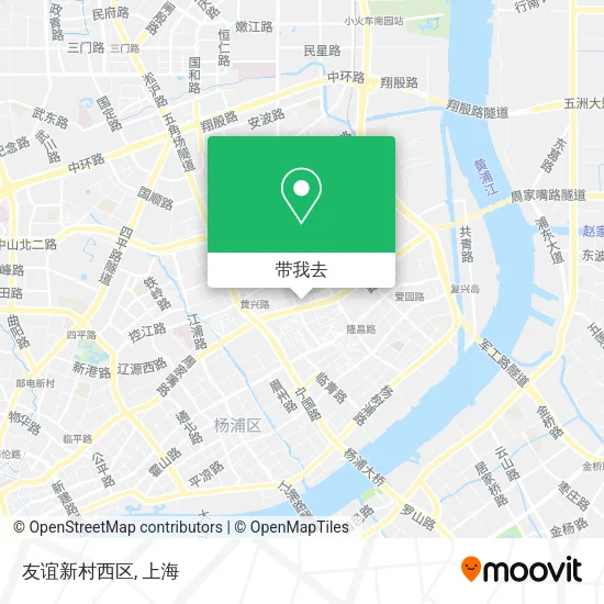 友谊新村西区地图