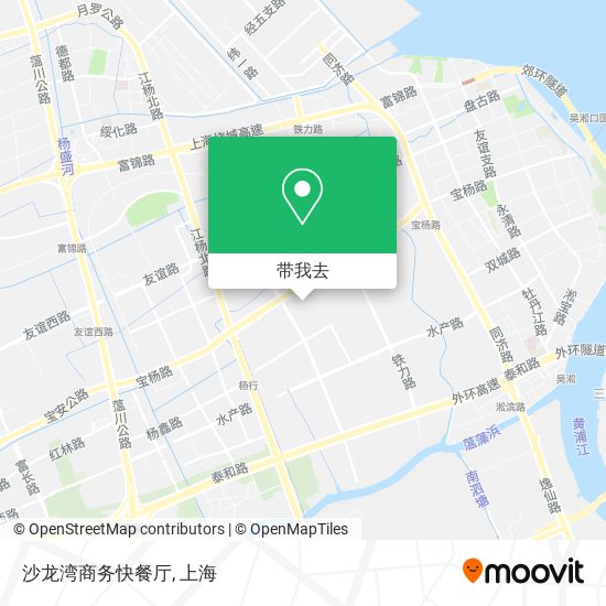 沙龙湾商务快餐厅地图