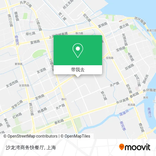 沙龙湾商务快餐厅地图