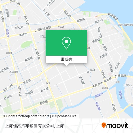 上海佳杰汽车销售有限公司地图