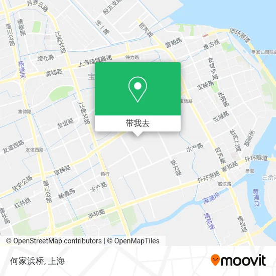 何家浜桥地图