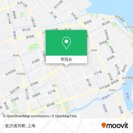 老沙浦河桥地图