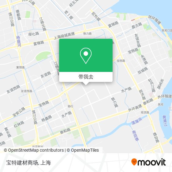 宝特建材商场地图
