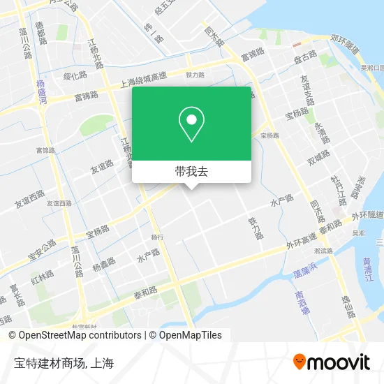 宝特建材商场地图