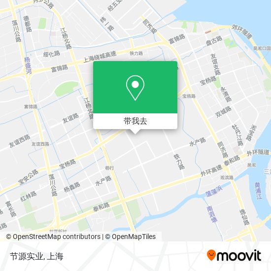 节源实业地图