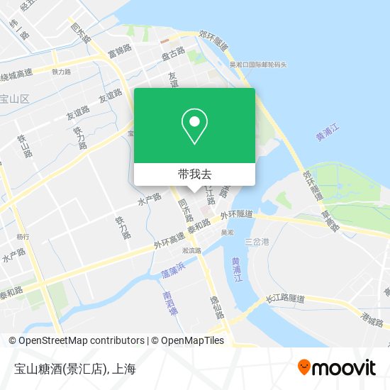 宝山糖酒(景汇店)地图